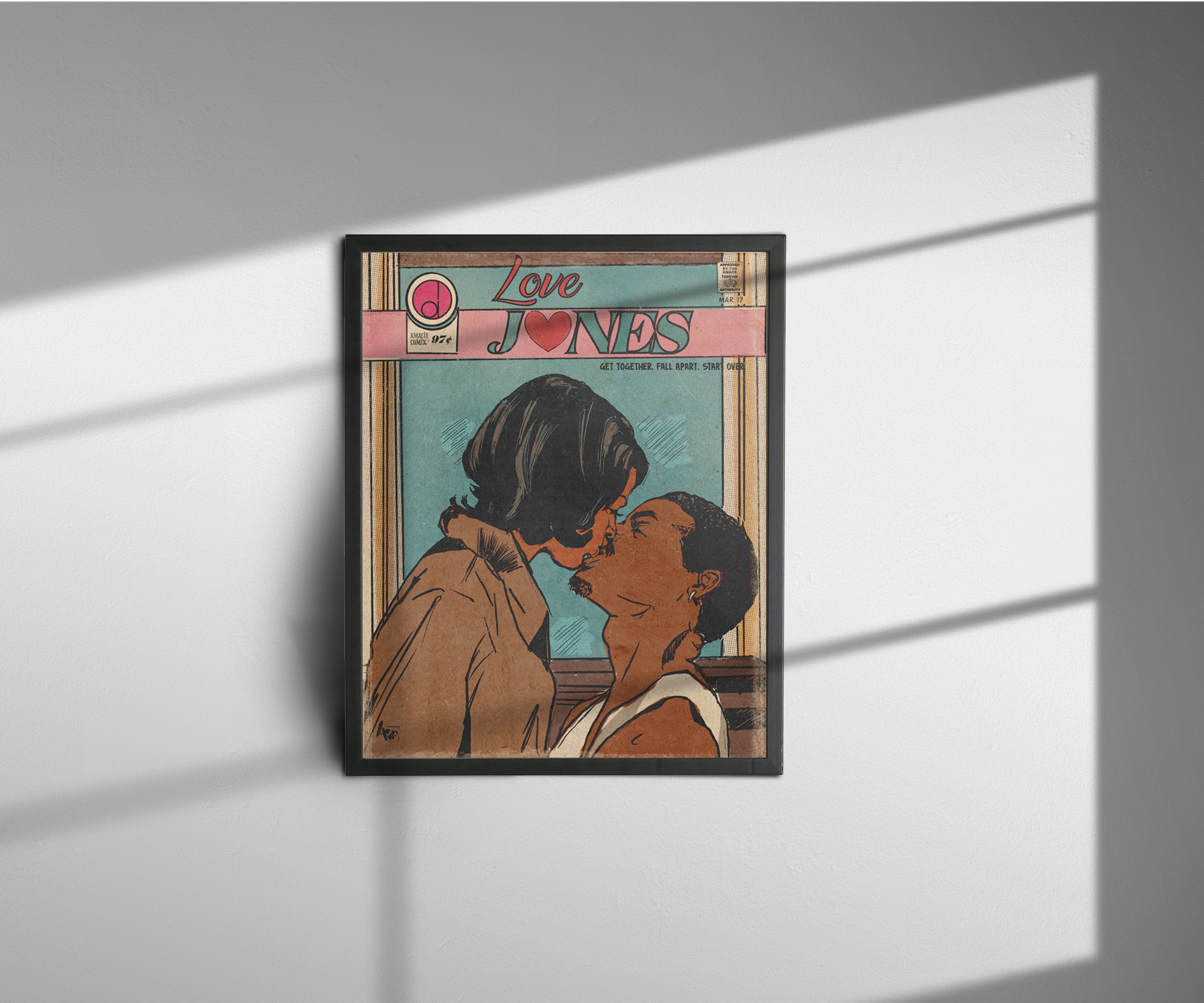 "Love Jones" #1-3 Amacie Comix Prints Set