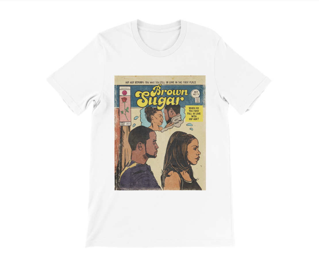 "Brown Sugar" Amacie Comix Premium Unisex Crewneck T-shirt