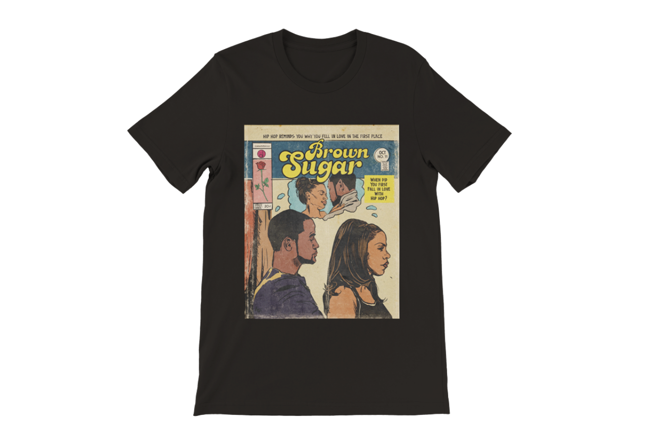 "Brown Sugar" Amacie Comix Premium Unisex Crewneck T-shirt
