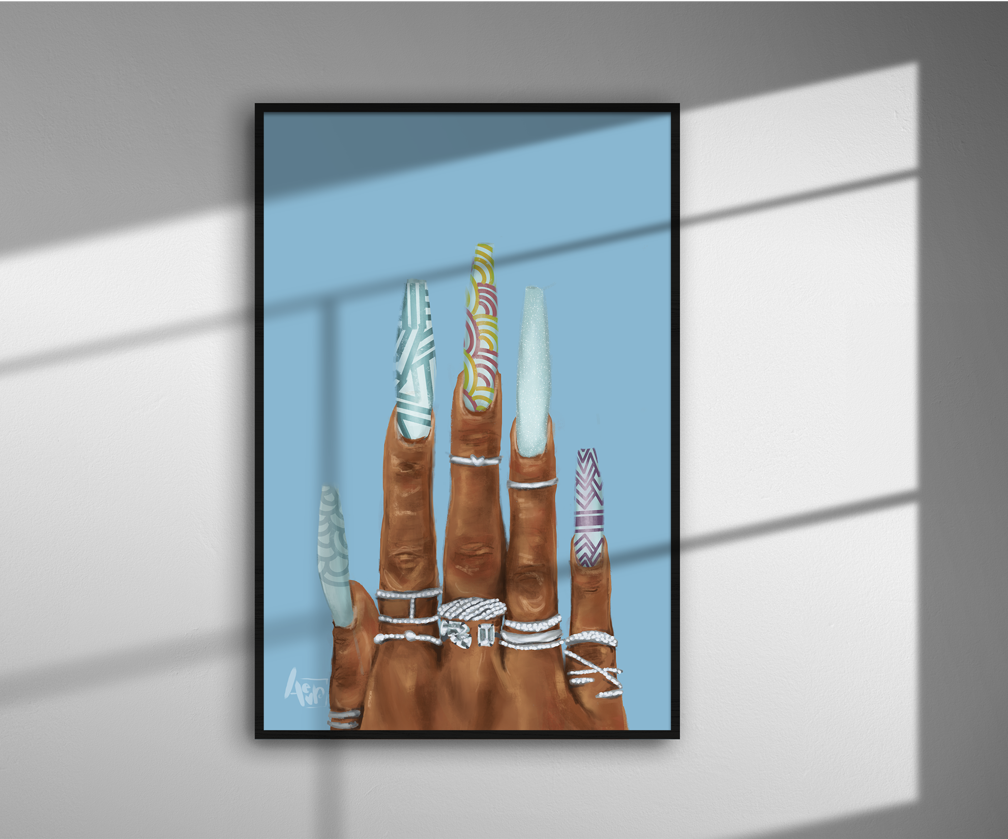 "Claws" Print