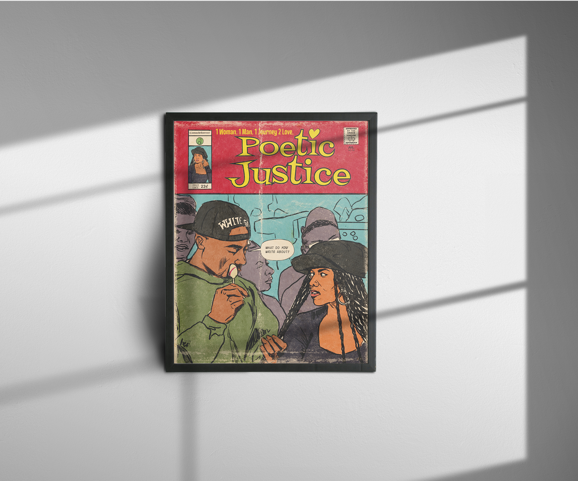 "Poetic Justice" Amacie Comix Print