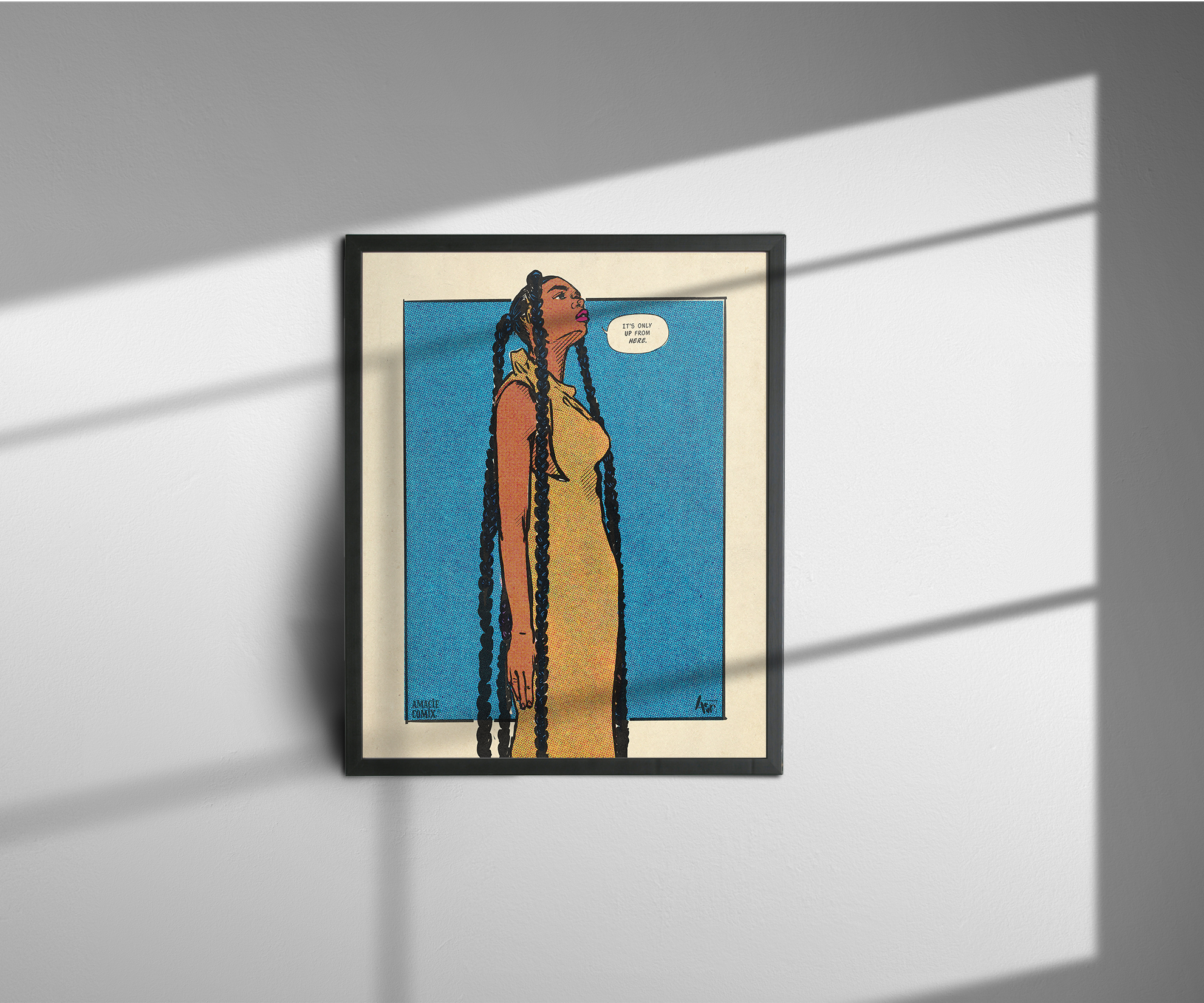 "Up From Here" Amacie Comix Print