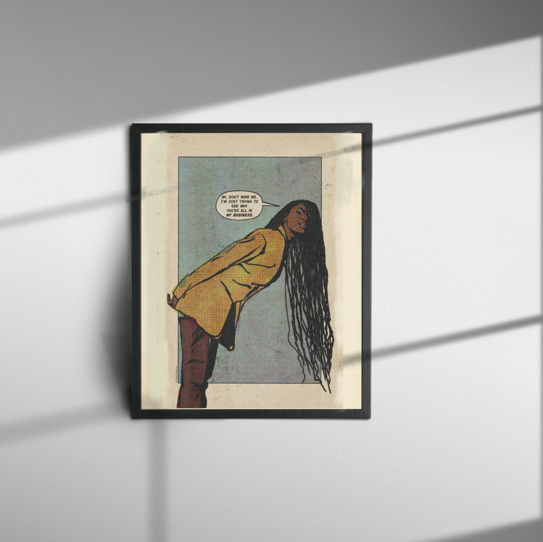 "My Business" Amacie Comix Print