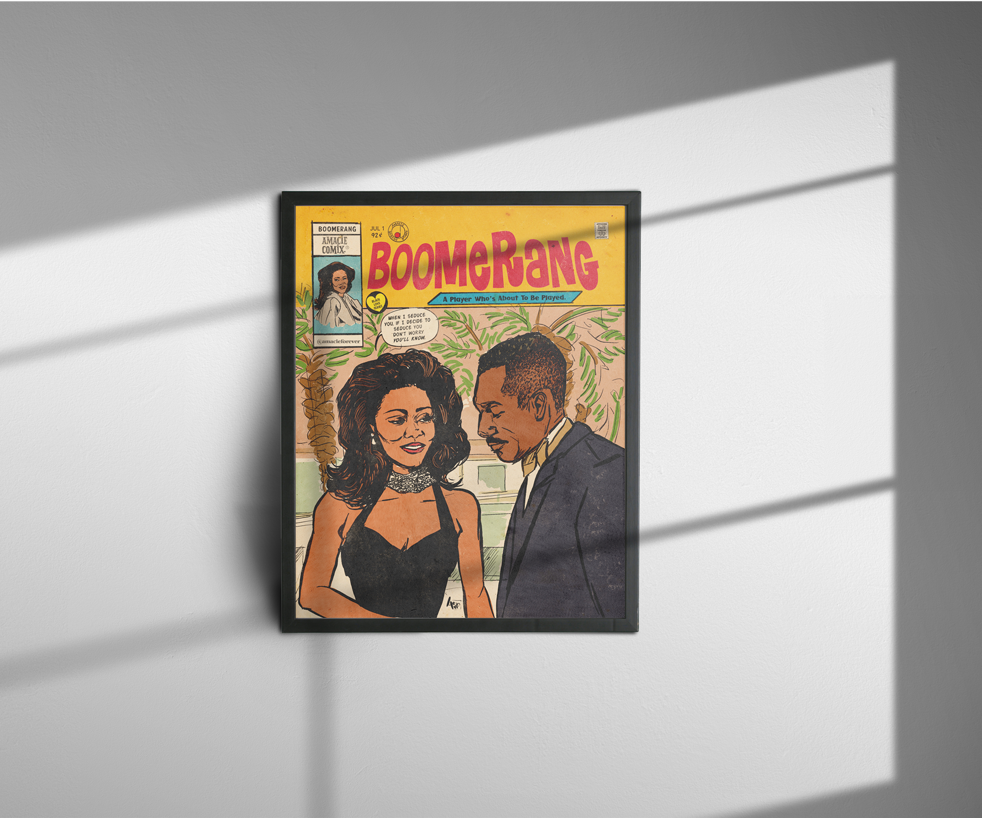 "Boomerang" #1 Amacie Comix Print