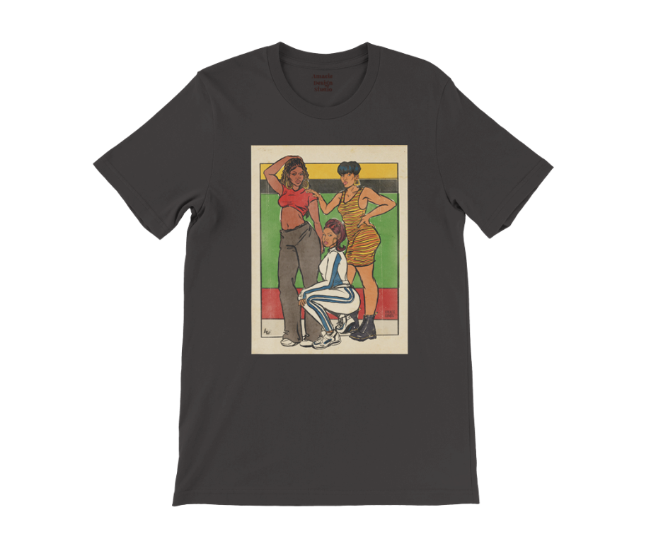 "Coolin'" Amacie Comix Premium Crewneck T-shirt