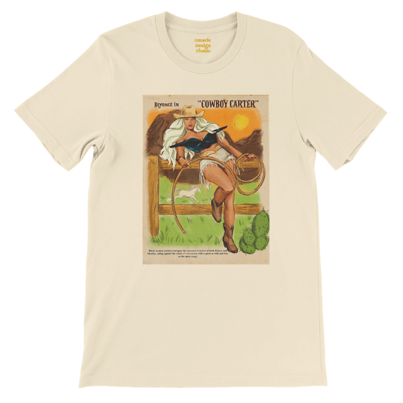 "Cowboy Carter Story" Premium Unisex Crewneck T-shirt