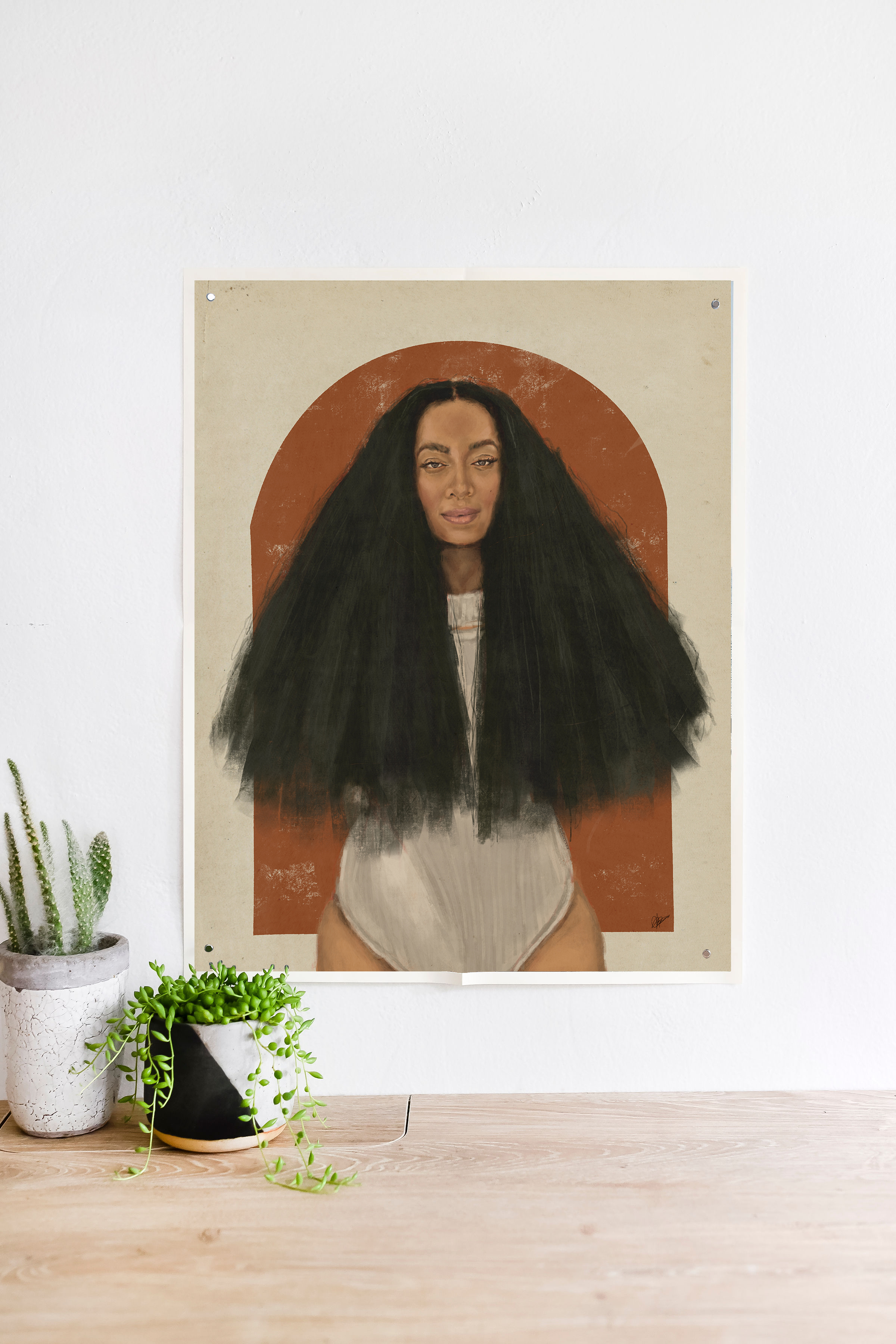 "Solange: Art Personified" Art Print