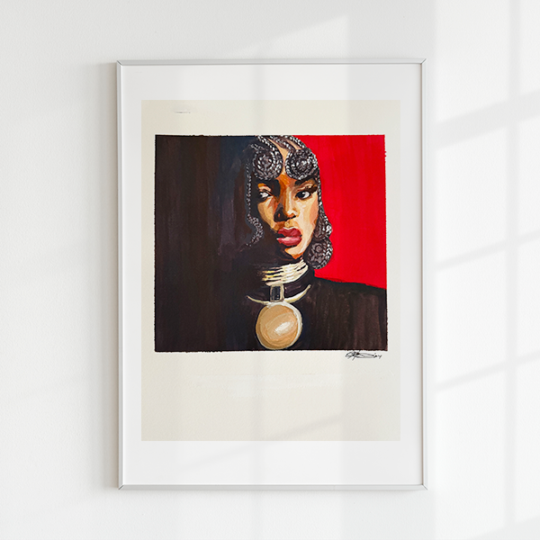 "Promises I Can't Keep" Gouache Painting Print