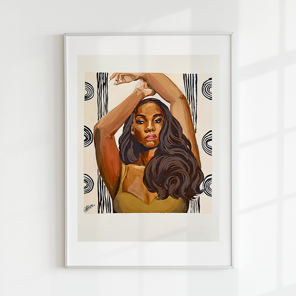 "All's Fair" Gouache Painting Print