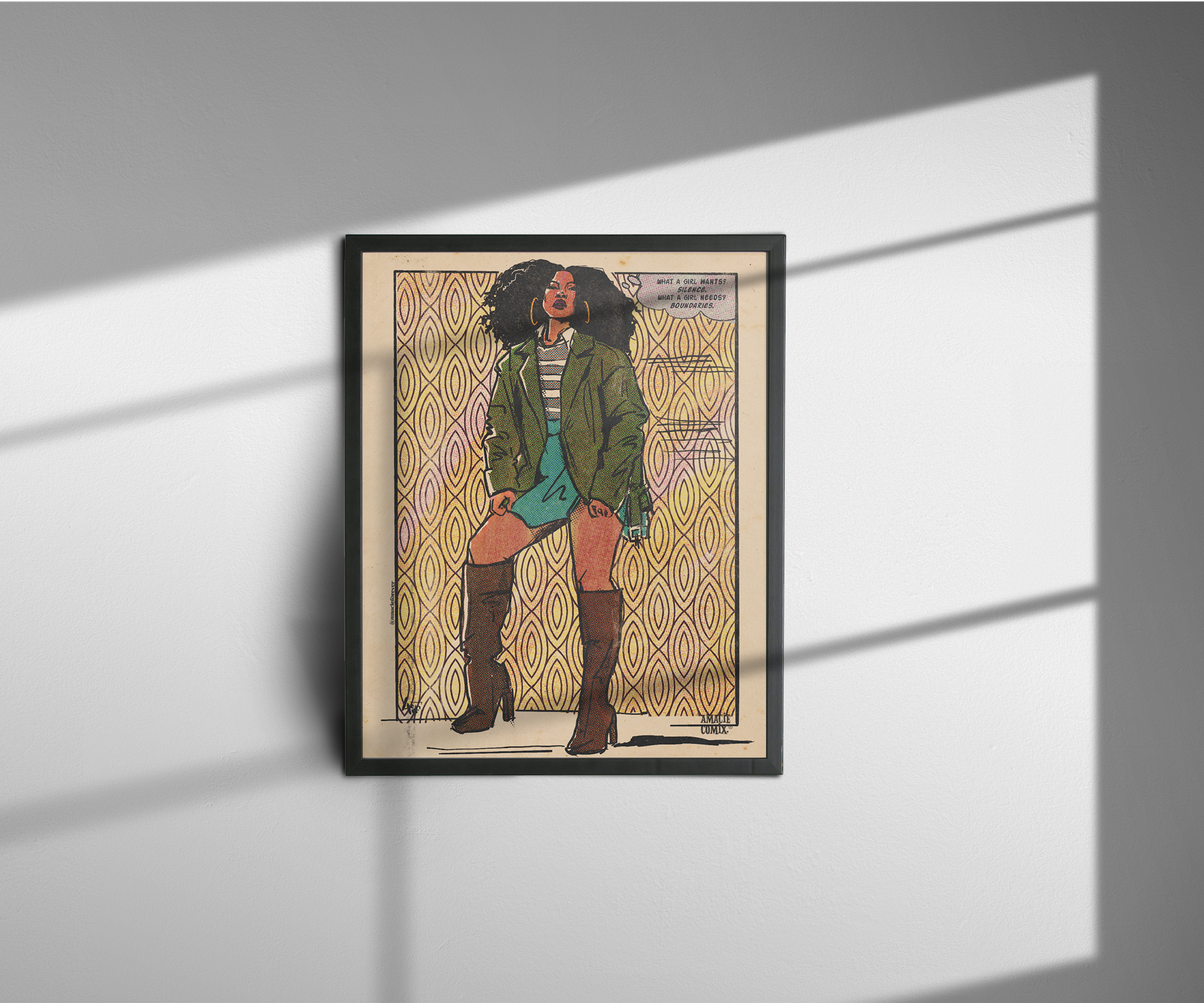 "What A Girl Wants" Amacie Comix Print