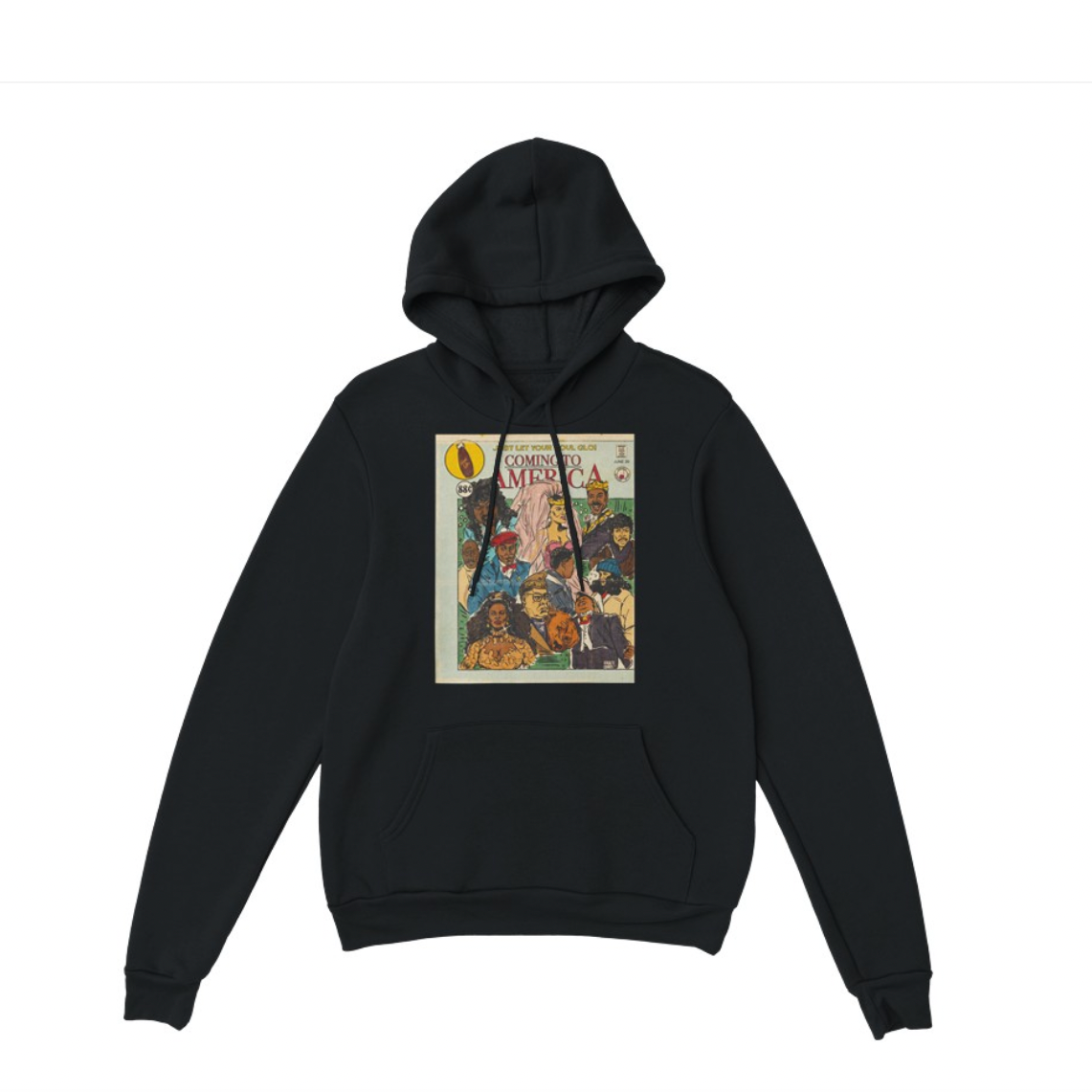 "Coming to America" Amacie Comix Premium Unisex Pullover Hoodie