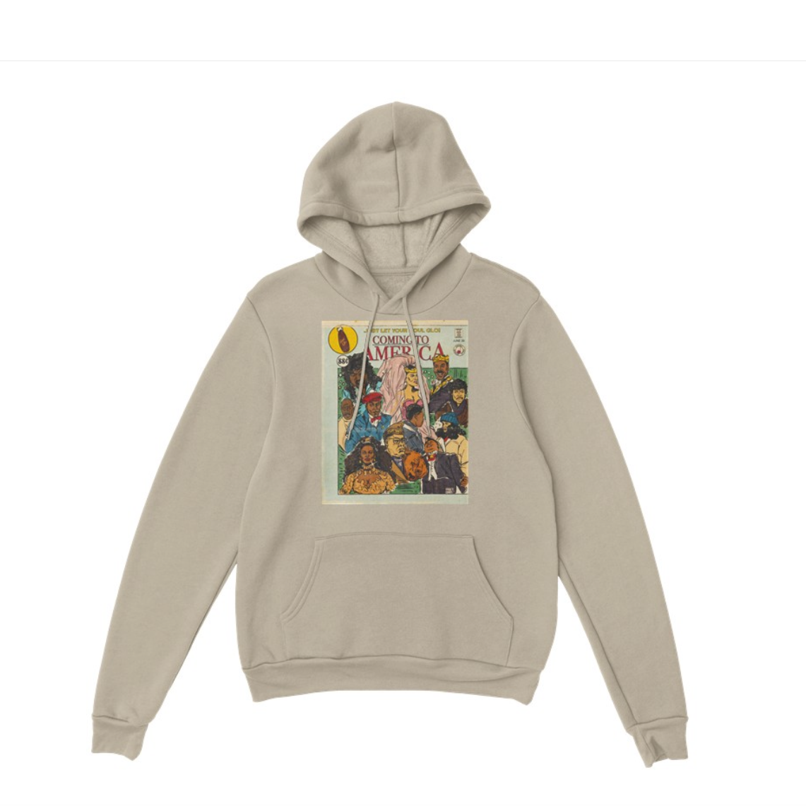 "Coming to America" Amacie Comix Premium Unisex Pullover Hoodie