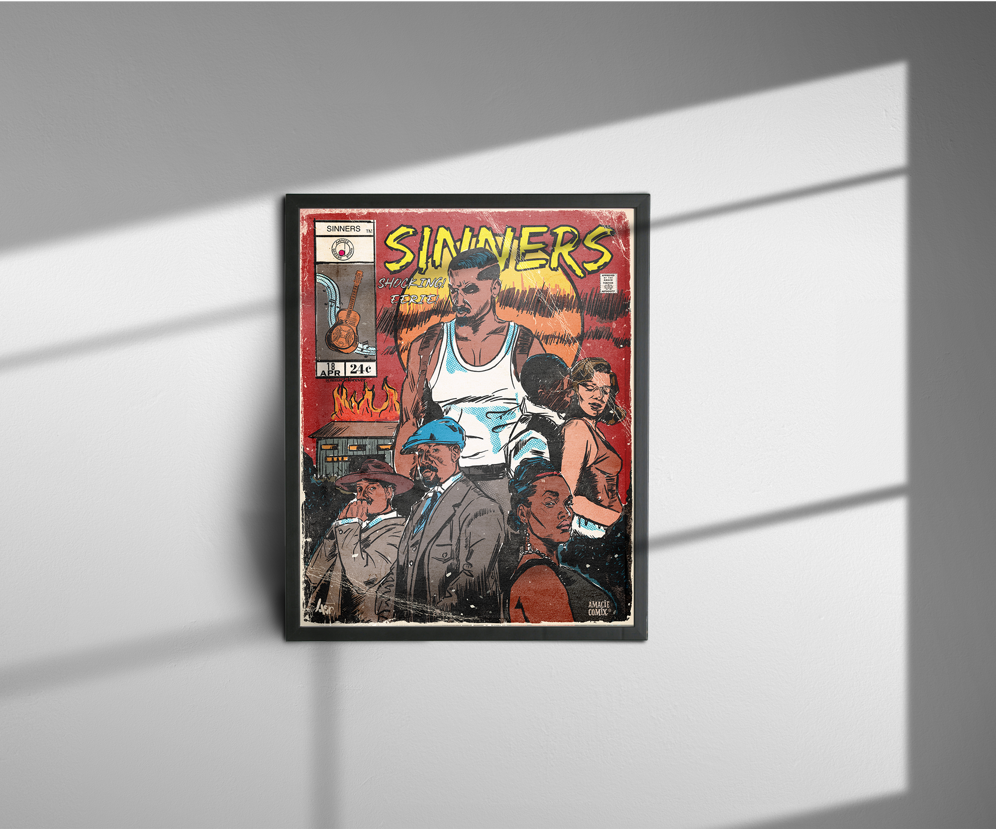 "Sinners" Amacie Comix Print