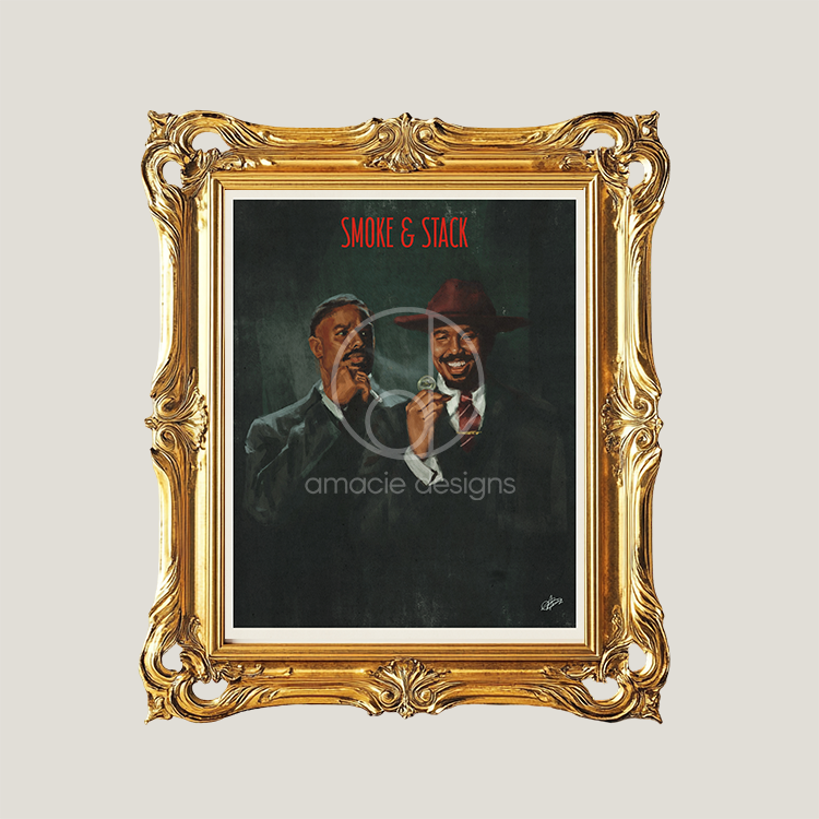 "SmokeStack Twins" Fine Art Print