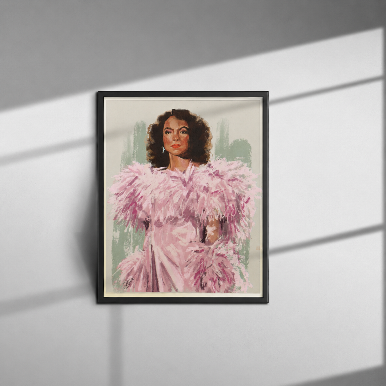 "Dominique La Rue" AMP Art Print