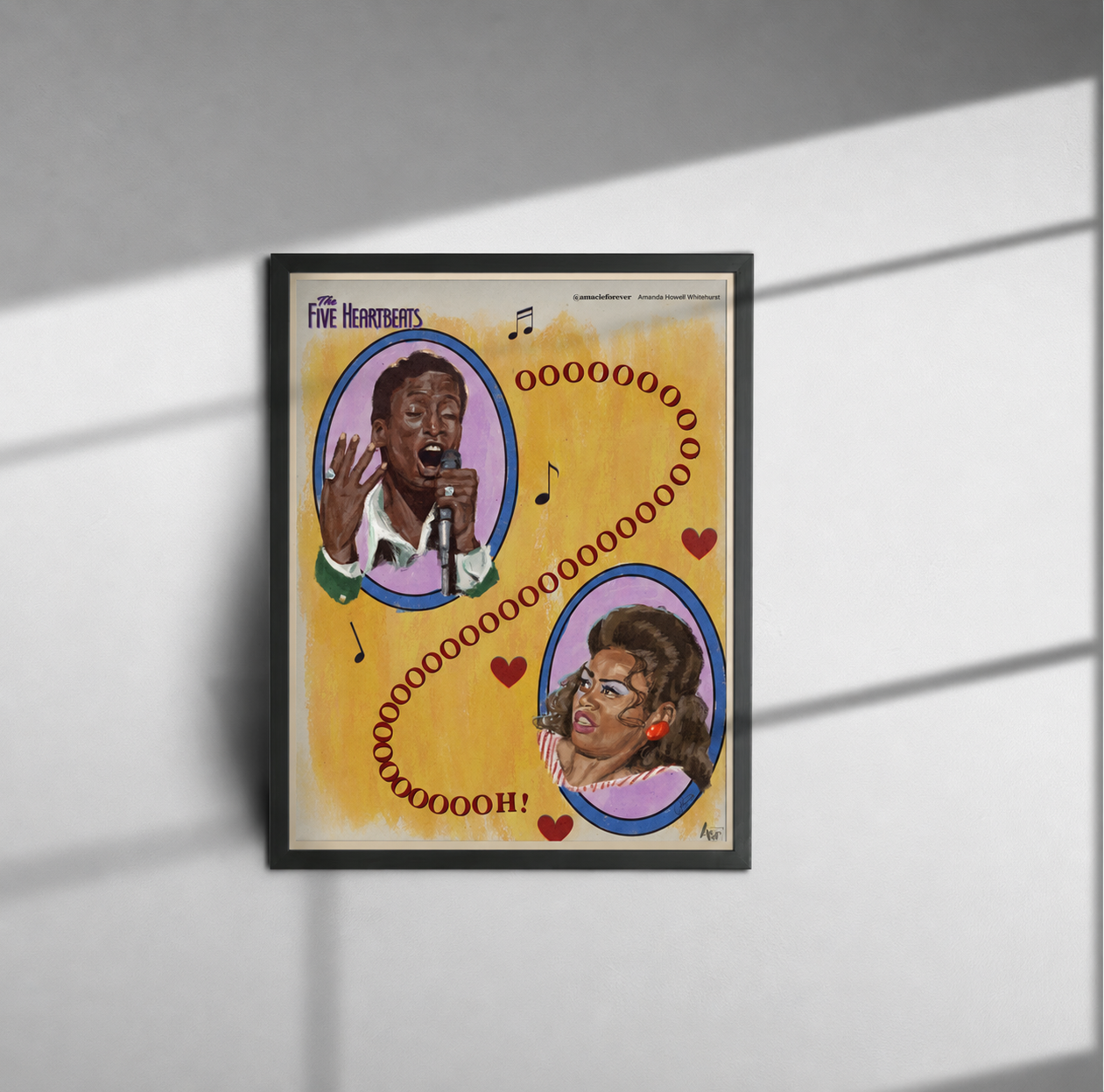"Eddie & the Chick" AMP Art Print