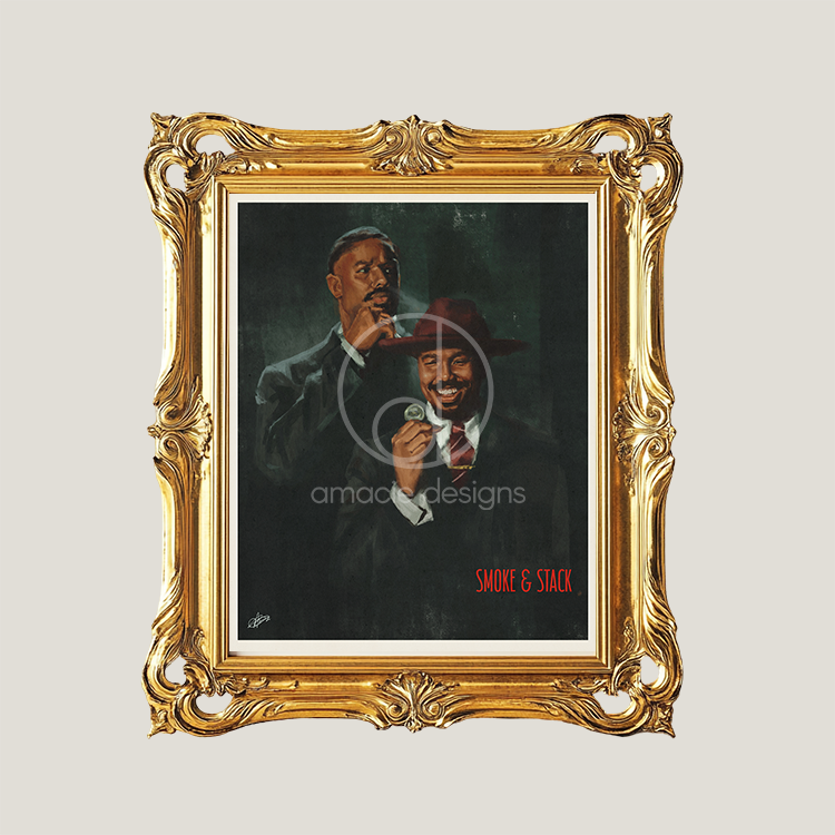 "SmokeStack Twins" Fine Art Print