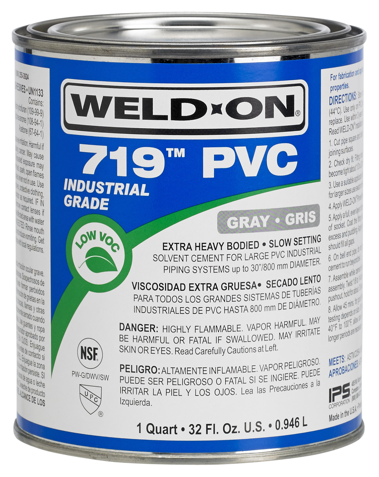 Weld-On PVC yapışdırıcı 1kg