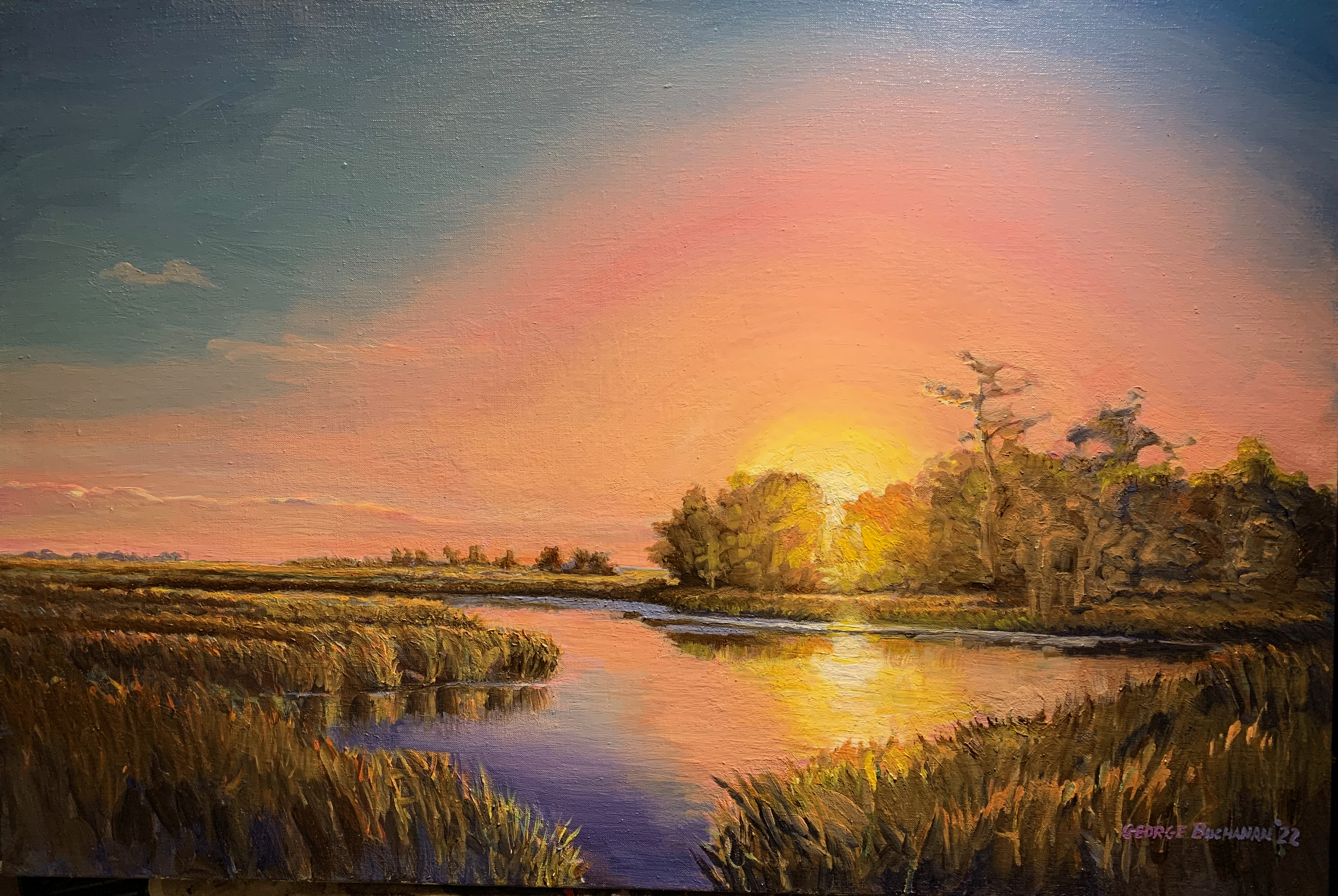 "Apparitions At Dawn"  UNFRAMED