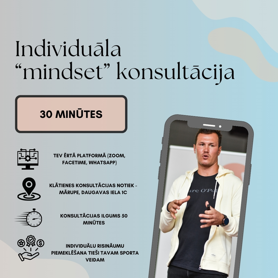 "Mindset" konsultācija 30min