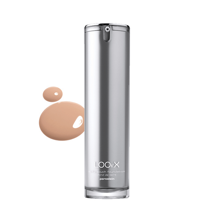 LOOkX Silky touch foundation Porcelain spf15