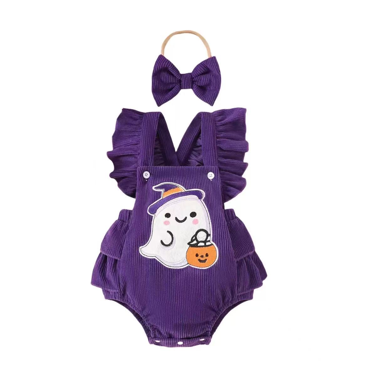 Baby Halloween Ghost Romper Costume