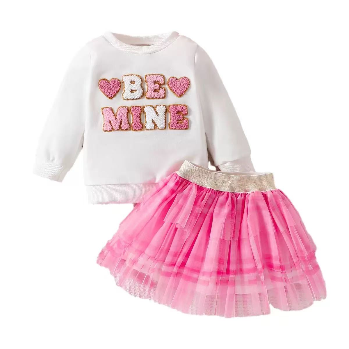 Girls' 'Be Mine' Outfit