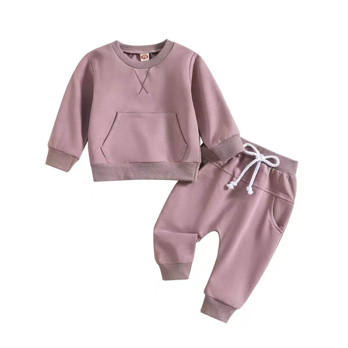 Children’s Casual Sweatshirt and Pants Set