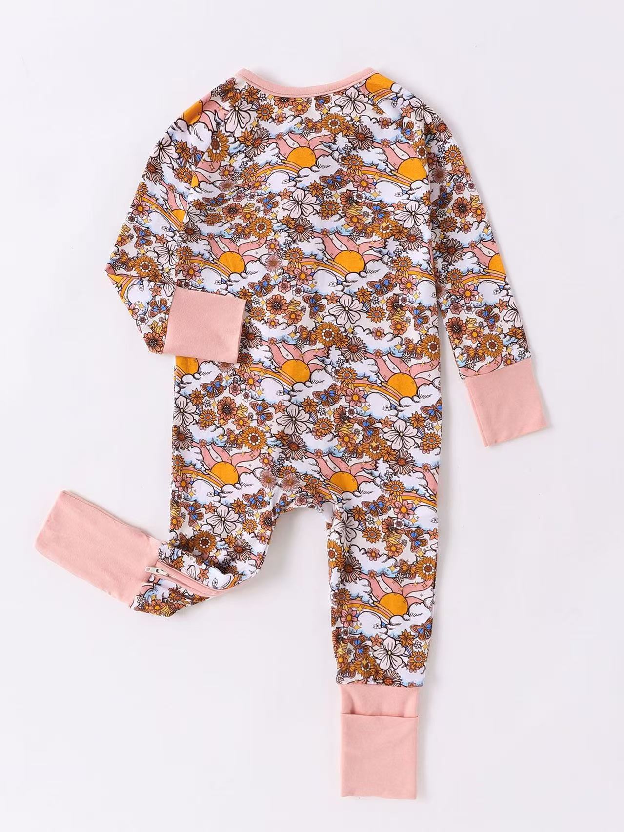 Floral Baby Onesie