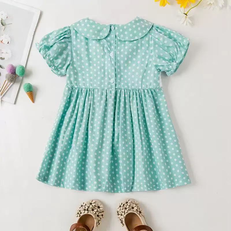 Girls' Polka Dot Bunny Dress