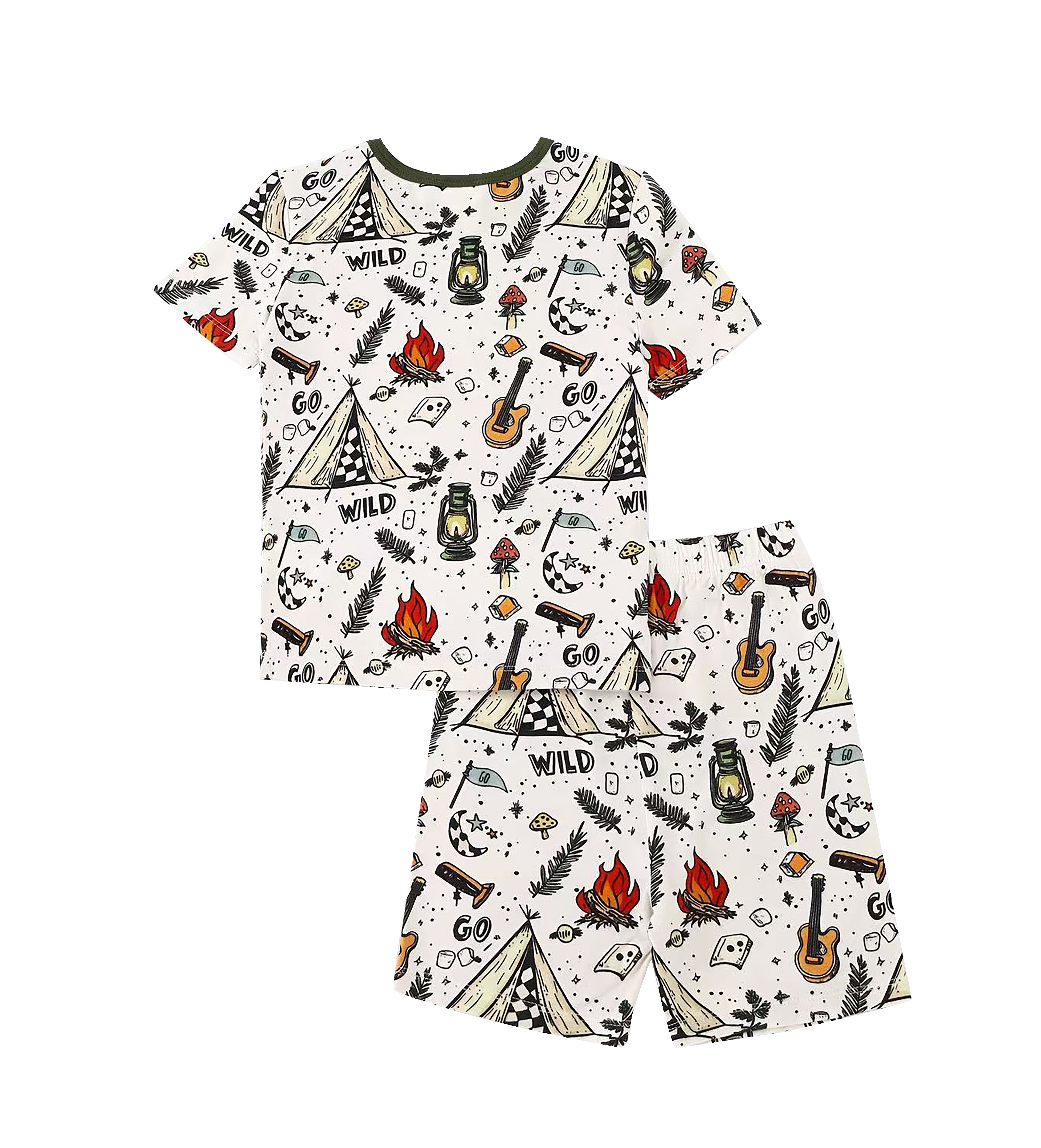 Kids Camping Pajama Set
