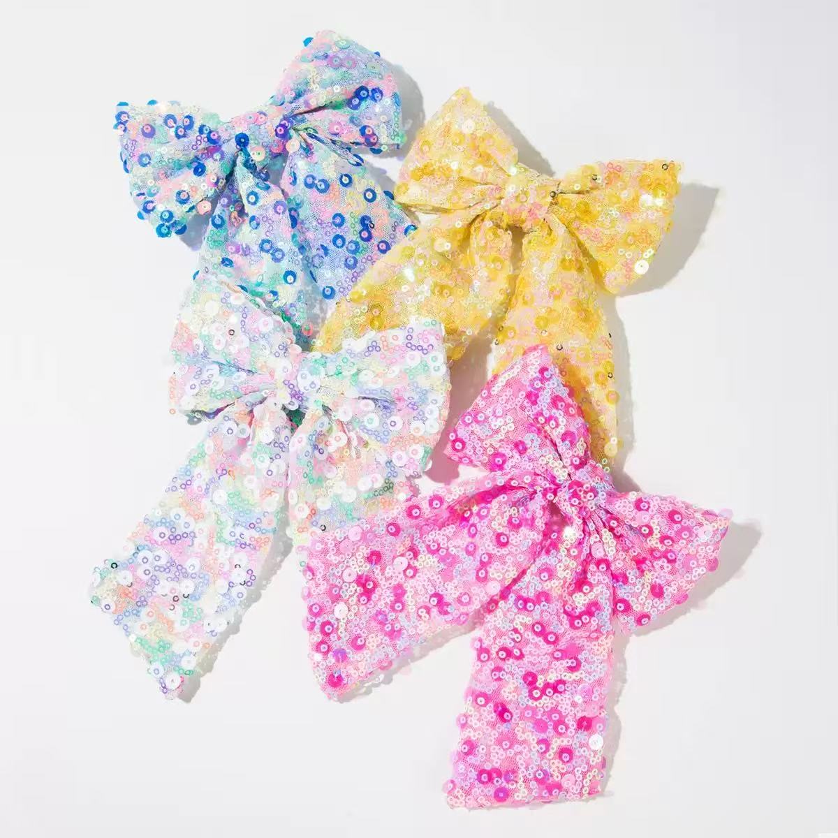 Sequin Hair Bow