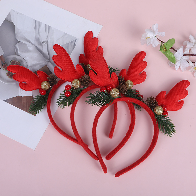 Christmas Reindeer Antler Headband