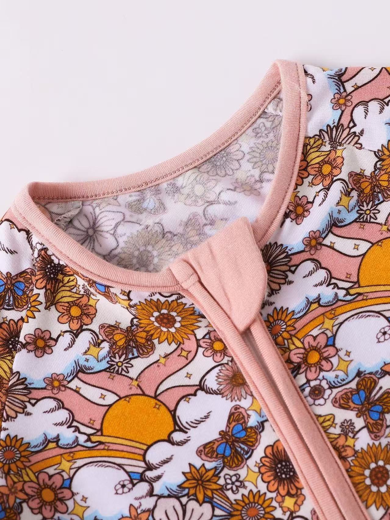 Floral Baby Onesie