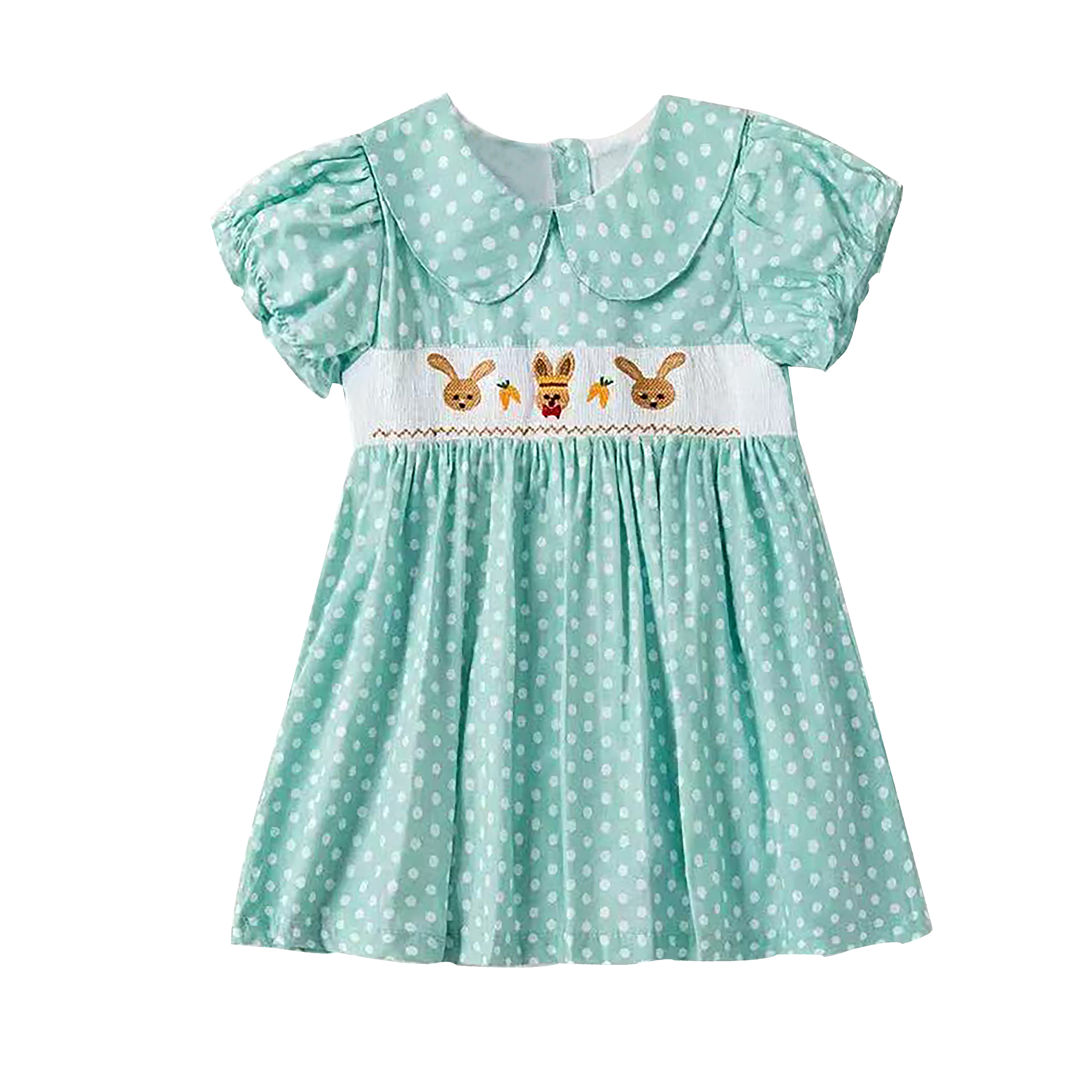 Girls' Polka Dot Bunny Dress