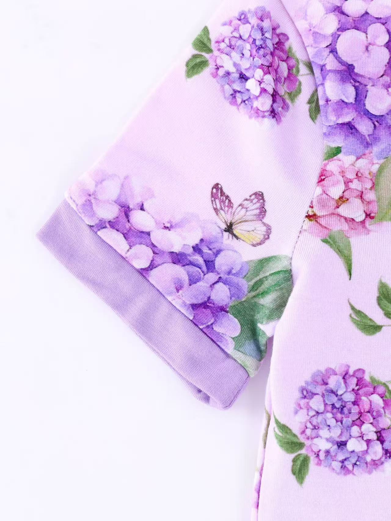 Floral Baby Romper