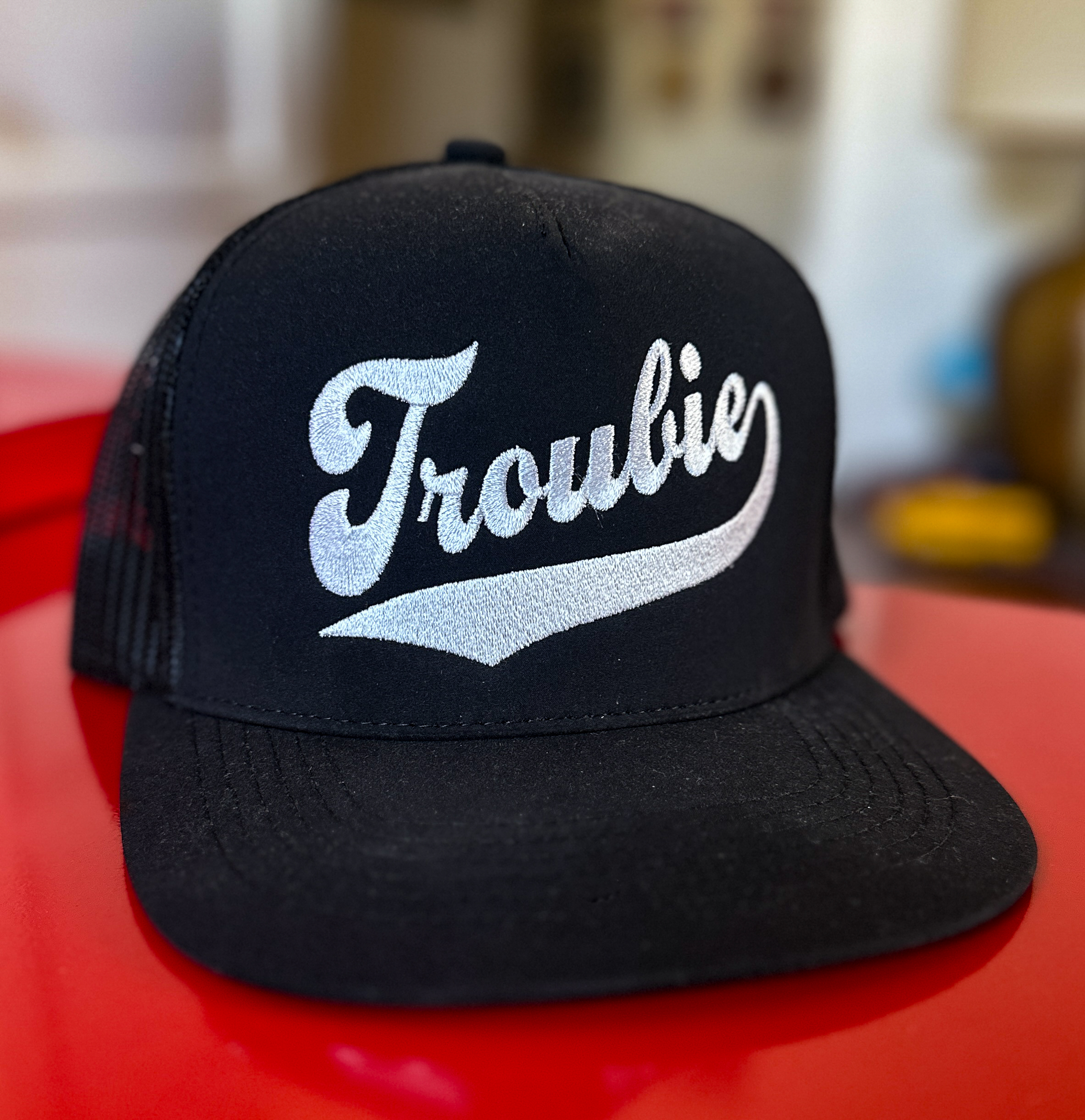 Troubie Embroidered Snapback Cap