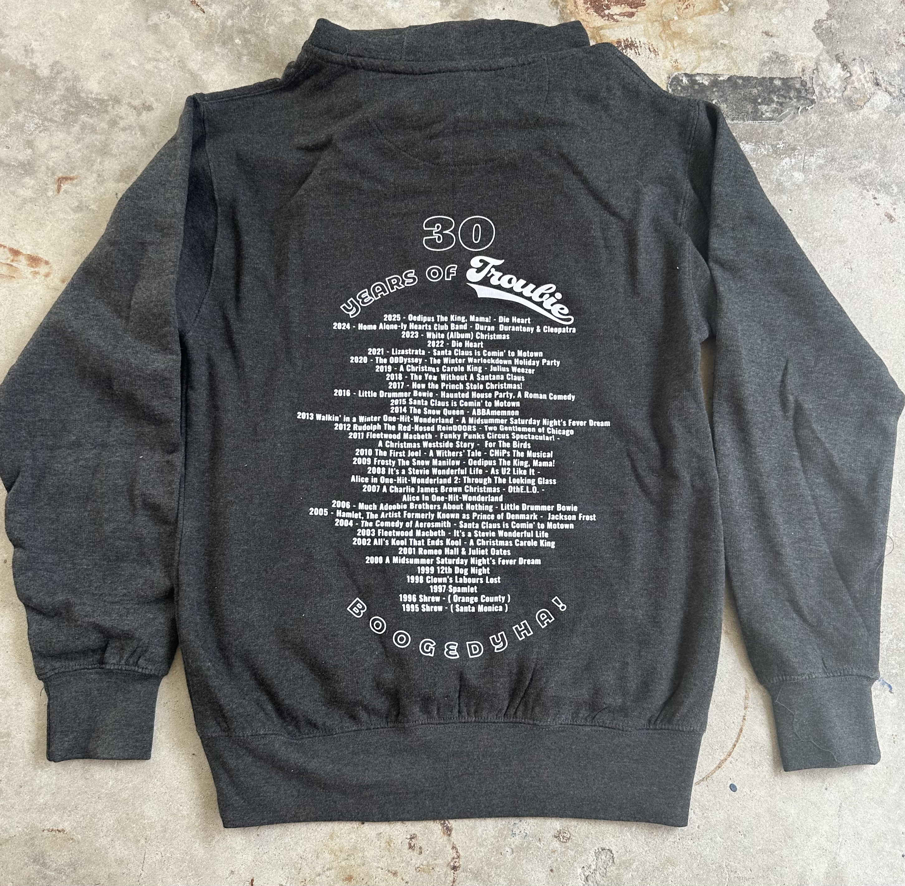 Troubie 30 Year Anniversary Hoodie - 4 different colors