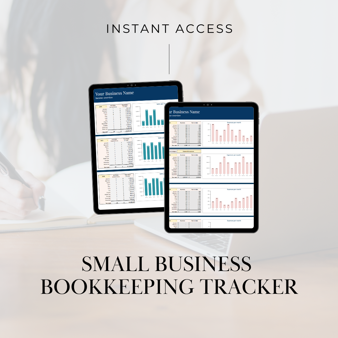 Small Business Bookkeeping Tracker