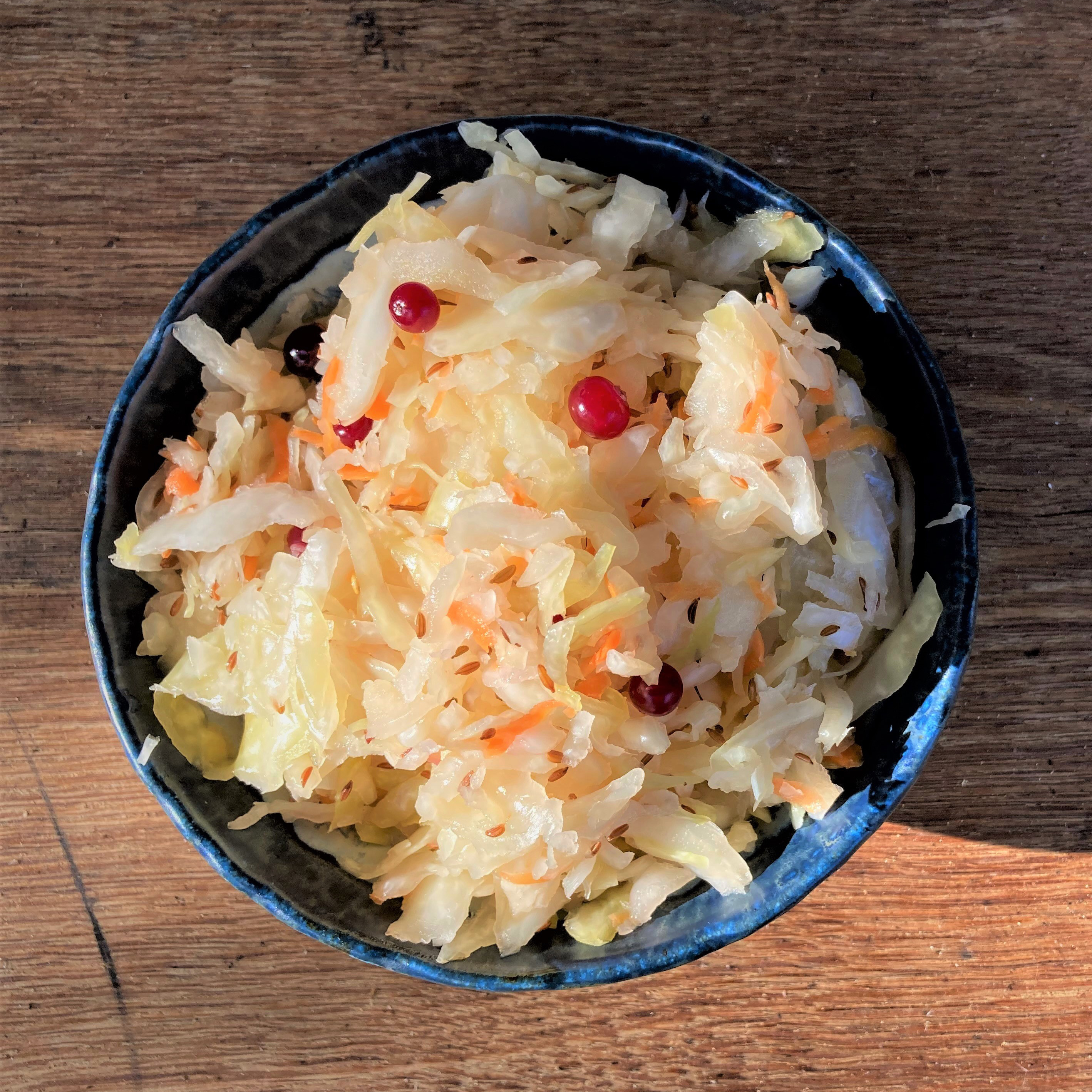 Klasikiniai rauginti kopūstai, 1 kg