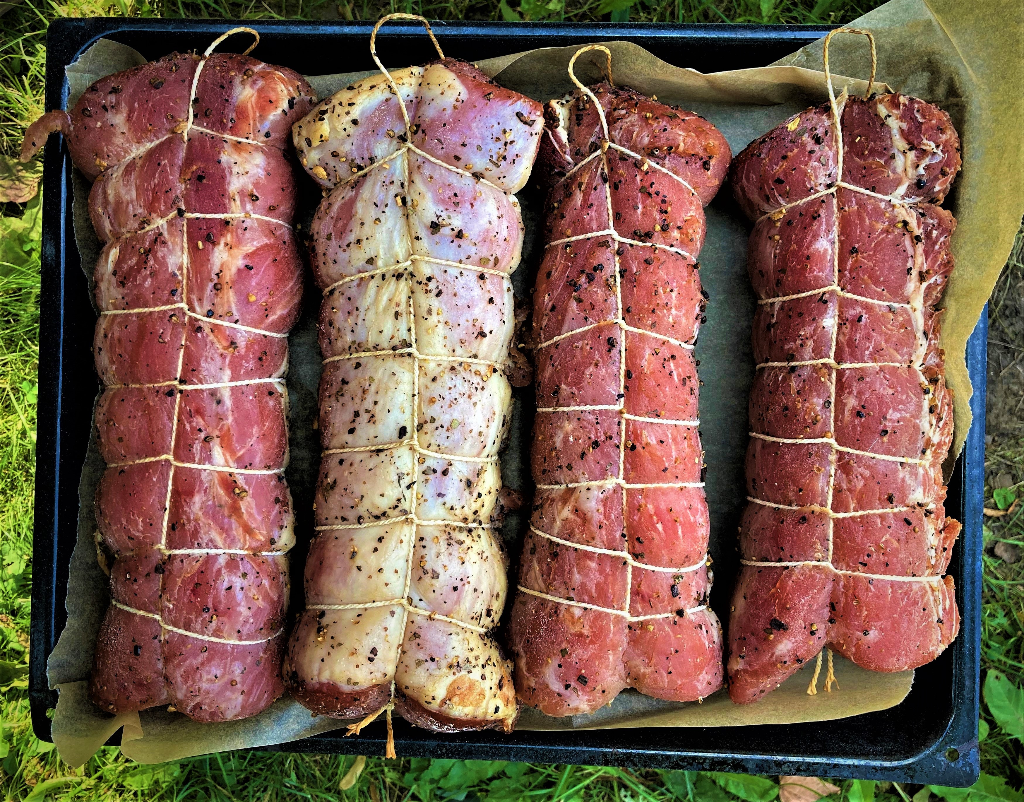 Šalto rūkymo kiaulienos nugarinė, 0,5 kg