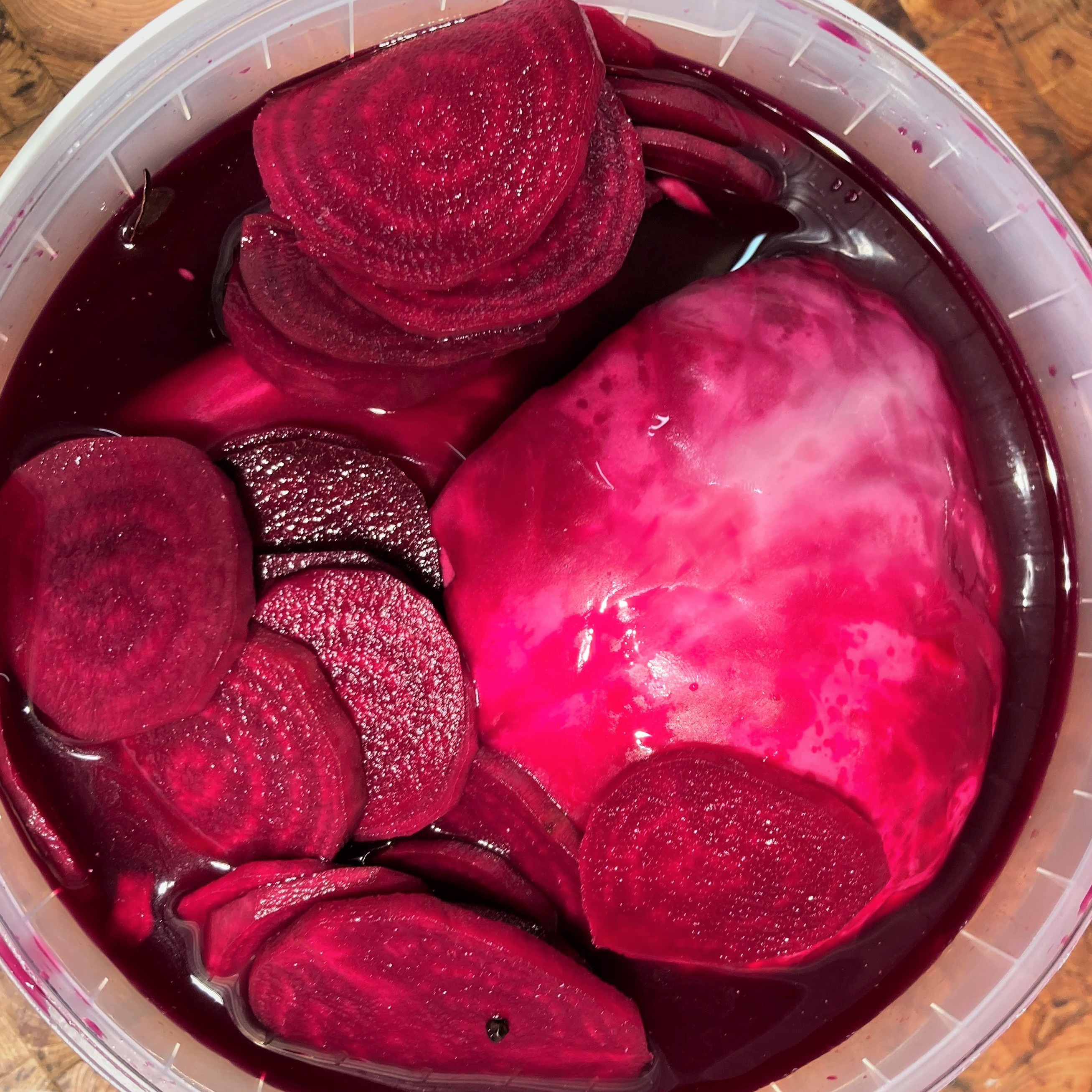 Fermentuoti kopūstai su burokais (Gruziniškai), 1 kg