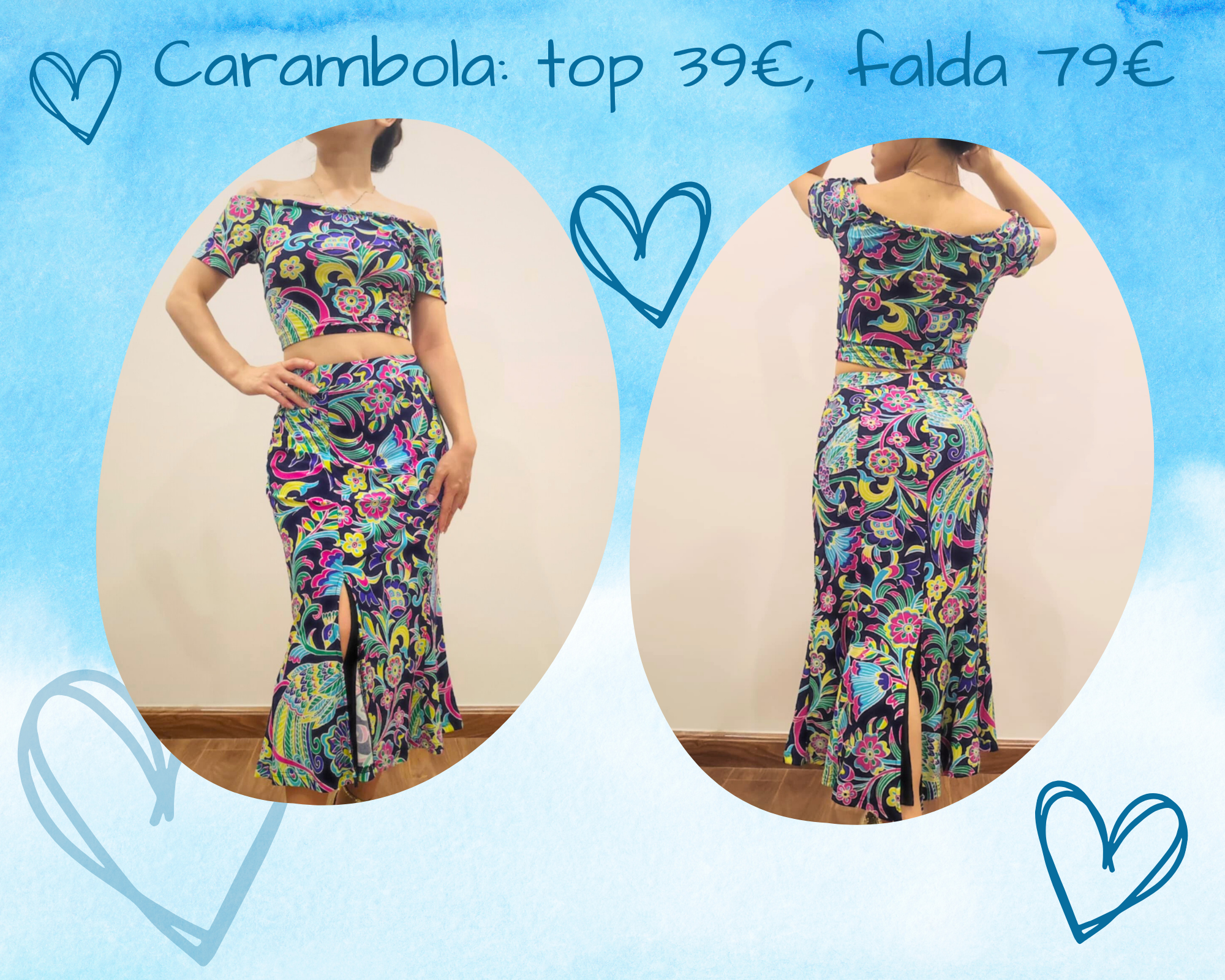 Conjunto de tango "Carambola"