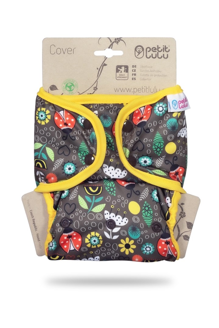 Cover con alette in pile / Snap - Petit Lulu
