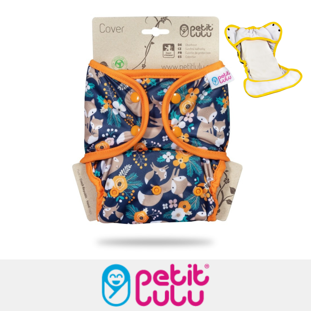 Cover con alette in pile / Snap - Petit Lulu