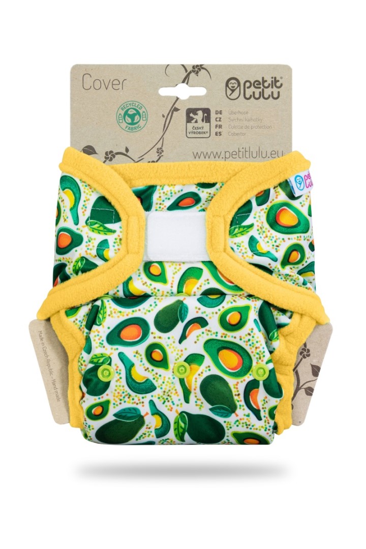 Cover con alette + bordo in pile - velcro - Petit Lulu