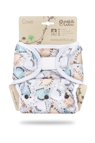 Cover con alette in pile / velcro - Petit Lulu
