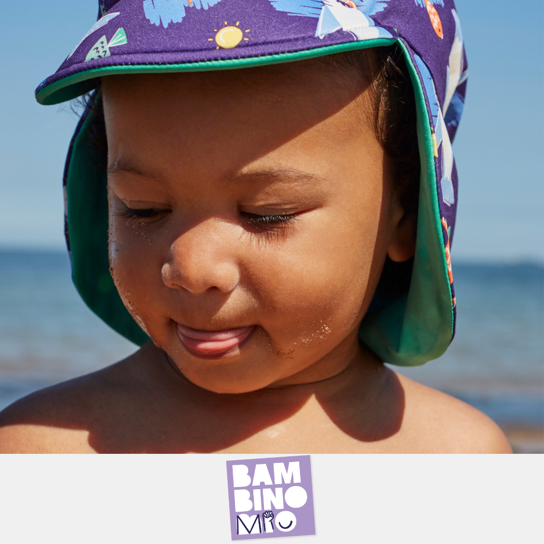 Cappellino da bagno reversibile anti UV