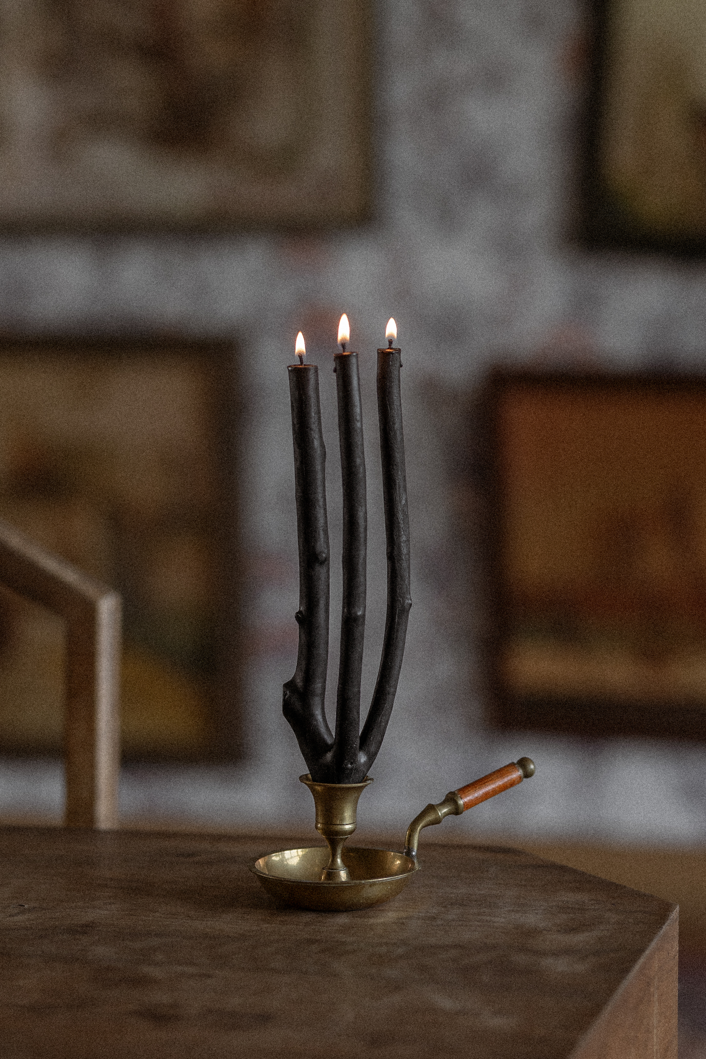 TRIPLE BRANCHES IN BLACK