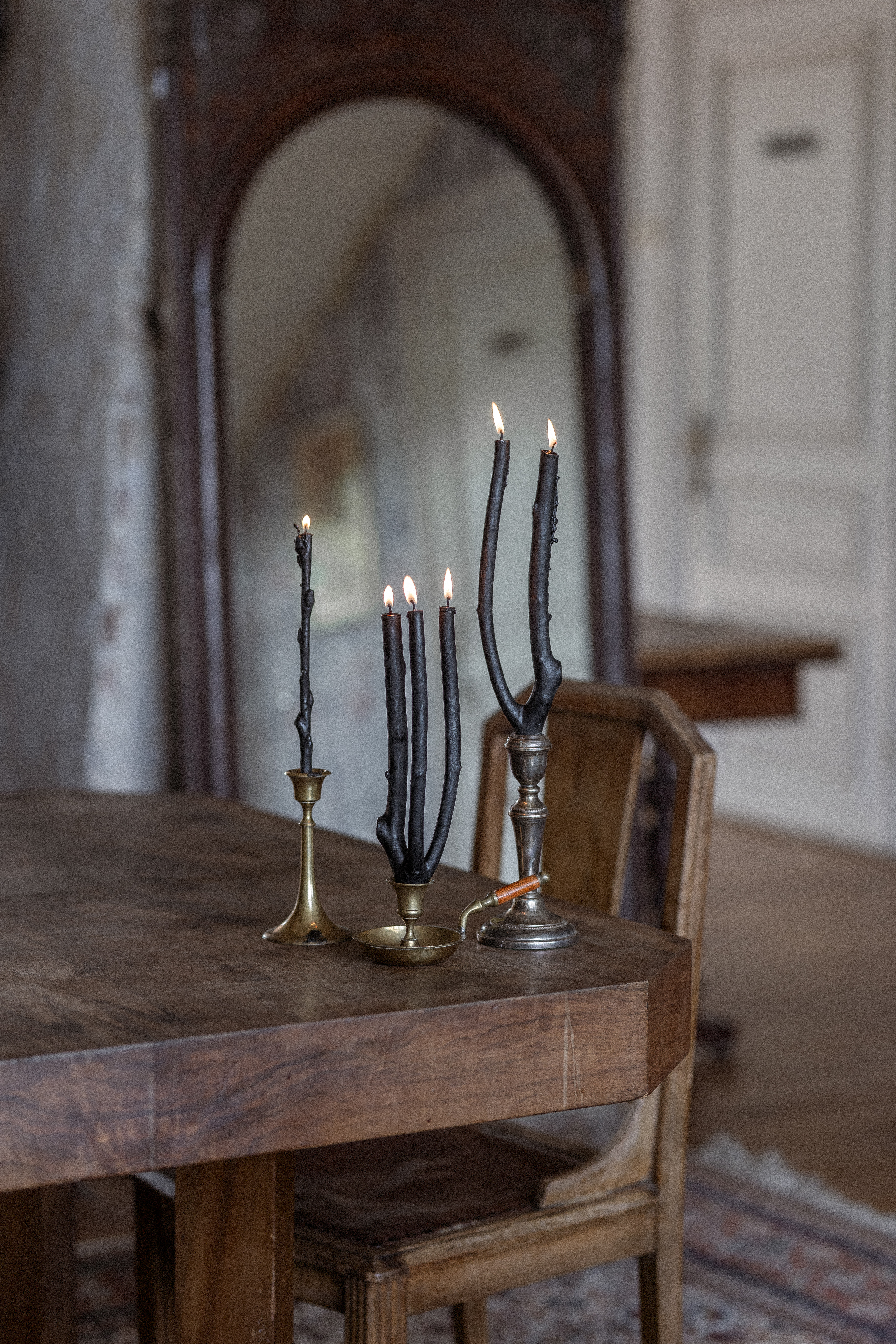 TRIPLE BRANCHES IN BLACK